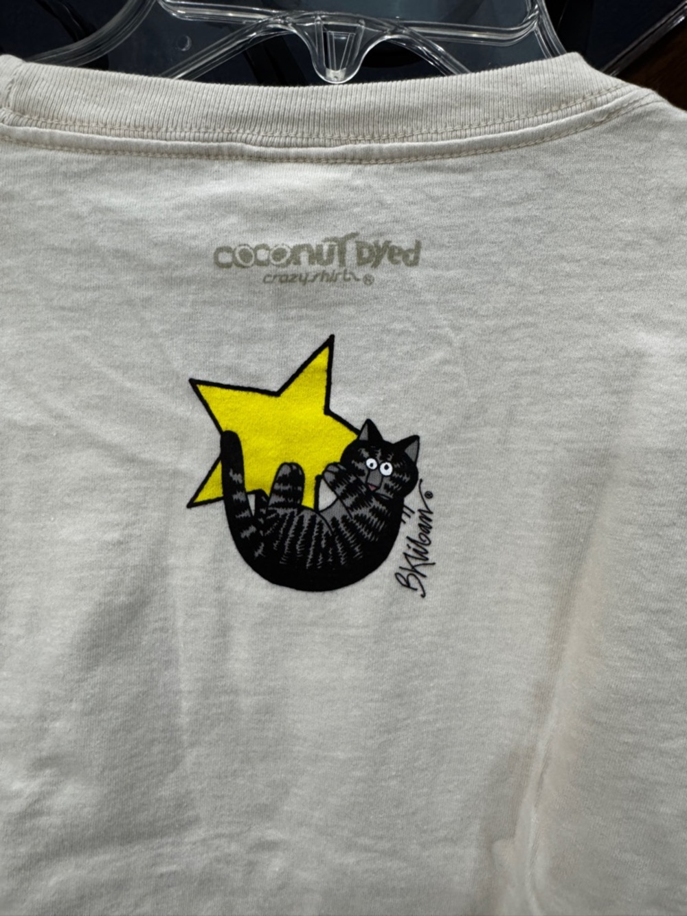 XXL New NWT B. Kliban Crazy Shirts Hawaii Long Sleeve Tee with Starry Cloud Sky - Picture 11 of 11